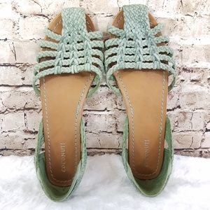 Coconuts by Matisse Braided Leather Huaraches
